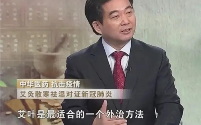 CCTV4《中华医药 抗击疫情》特别报道：艾灸散寒祛湿，对症新冠肺炎！